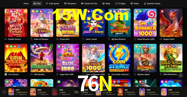 Bônus Generosos e Exclusivos no 76N para Você!